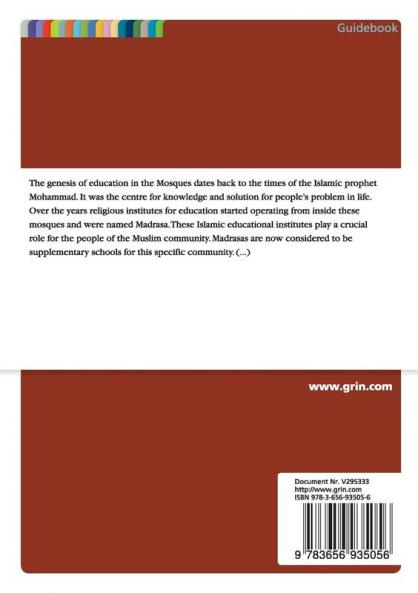 Pedagogy and Discipline in Madrasas