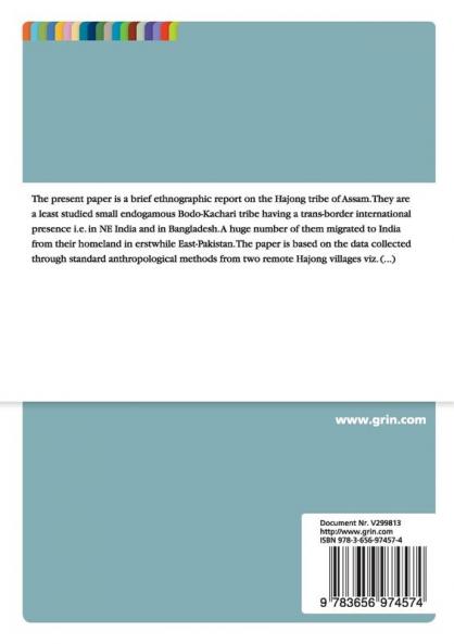 The Hajong of Assam. An Ethnographic Profile of a Least Studied Bodo-Kachari Tribe