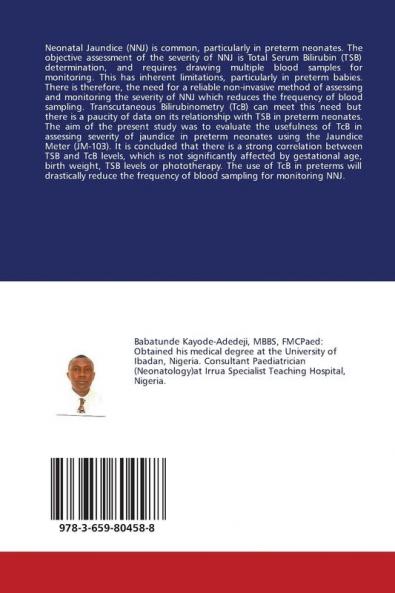 Evaluation of Jaundice Meter in Preterm Neonates in Nigeria