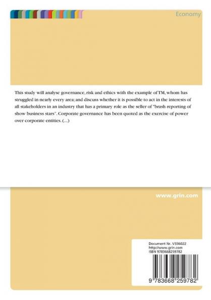 Corporate Governance. Case study and analysis