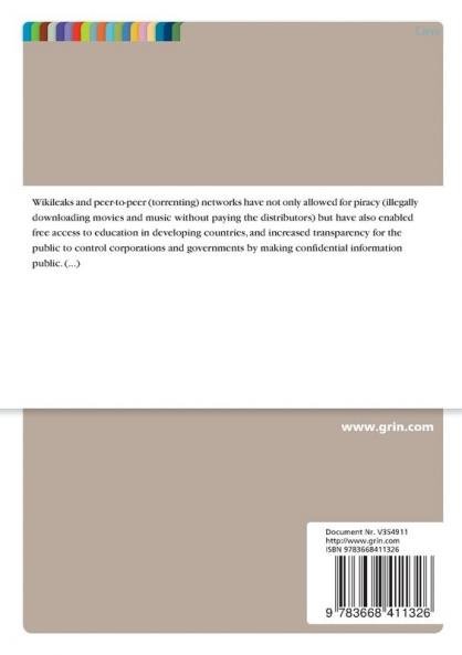 Copyright Enforcement and Piracy Controls as a Potential Excuse for Corporate and Governmental Overreach