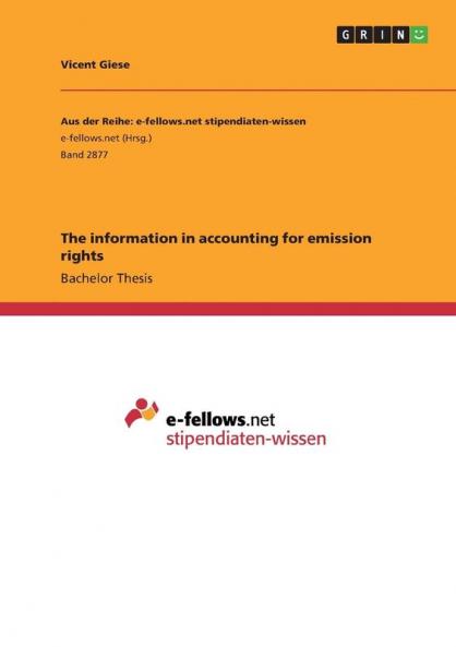The information in accounting for emission rights