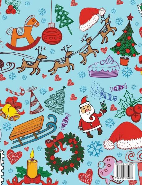 Merry Christmas Coloring Book For kids
