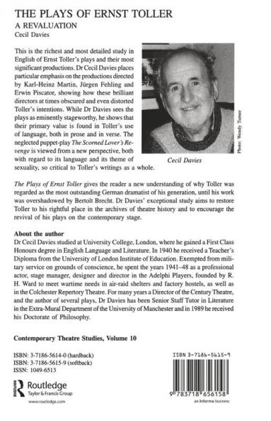 Plays of Ernst Toller