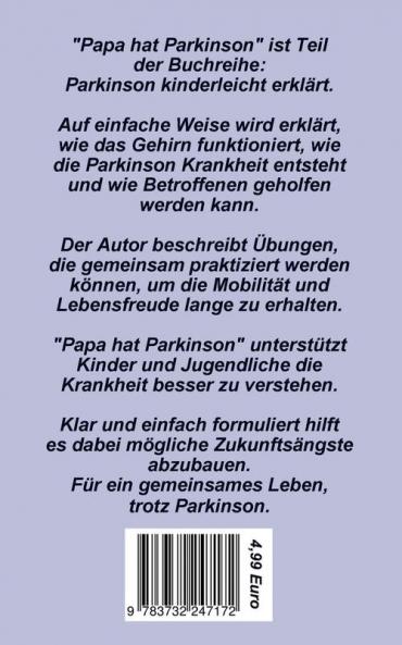 Papa hat Parkinson: Parkinson kinderleicht erklärt