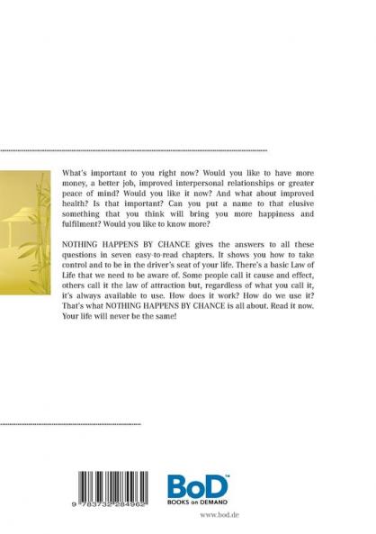 Nothing Happens By Chance