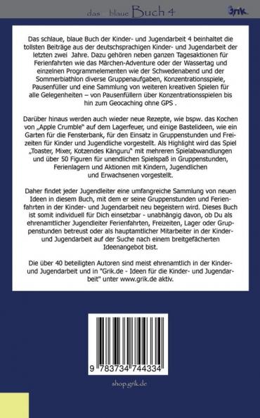 das schlaue blaue Buch der Kinder- und Jugendarbeit 4