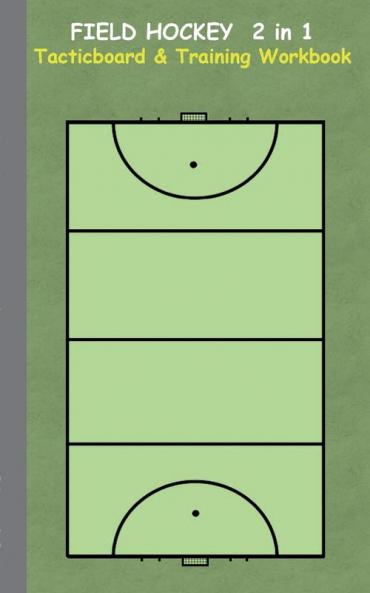 Field Hockey 2 in 1 Tacticboard and Training Workbook