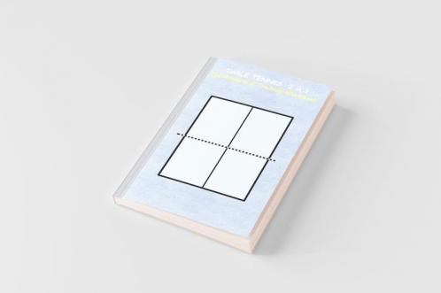 Table Tennis 2 in 1 Tacticboard and Training Workbook
