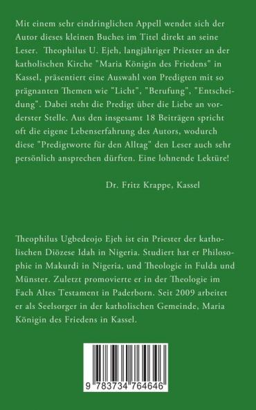 Entzünde neu das Feuer der Liebe in dir!