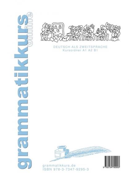 deutsche Grammatik A1 A2 B1