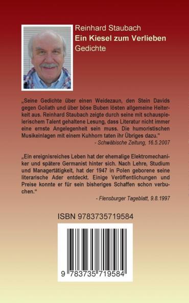 Ein Kiesel zum Verlieben: Gedichte