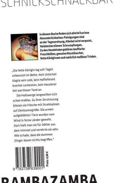 Rambazamba in der Schnickschnackbar