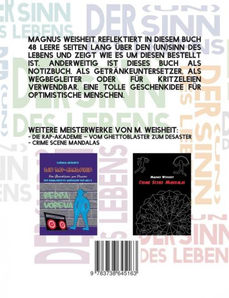 Der (Un)Sinn des Lebens