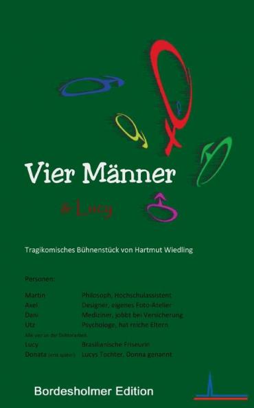 Vier Männer und Lucy