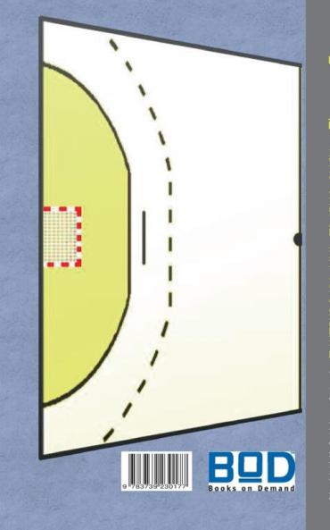 3D Handball  2 in 1 Taktikboard und Trainingsbuch