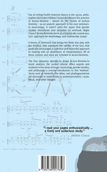 Hélène Cixous écriture féminine and Musical Analysis