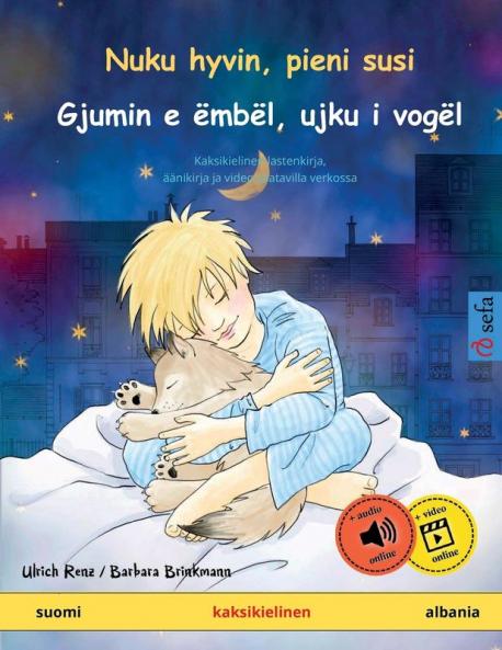 Nuku hyvin pieni susi - Gjumin e ëmbël ujku i vogël (suomi - albania)