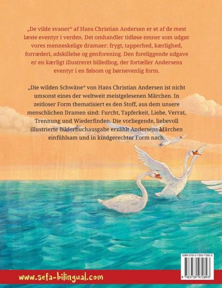De vilde svaner - Die wilden Schwäne (dansk - tysk)