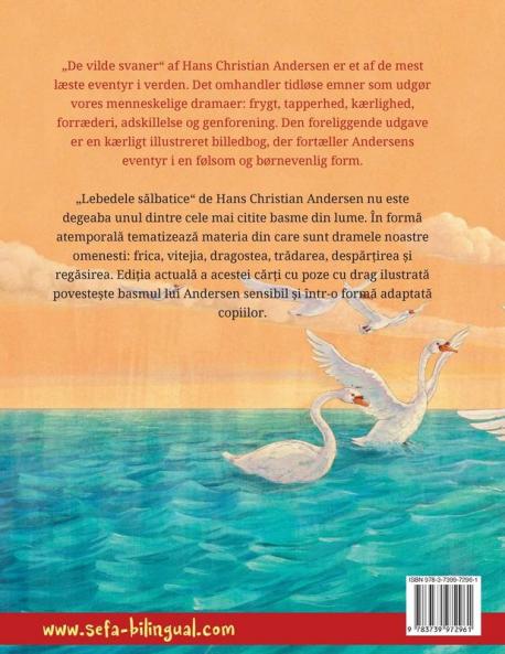 De vilde svaner - Lebedele sălbatice (dansk - rumænsk)