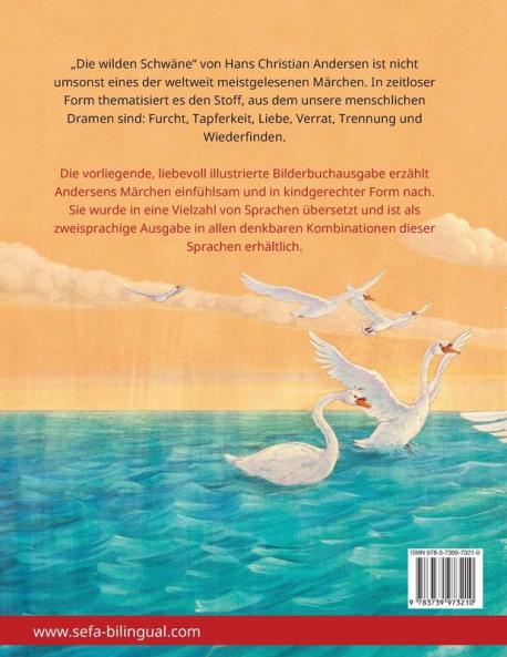 Die wilden Schwäne - Metsluiged (Deutsch - Estnisch)