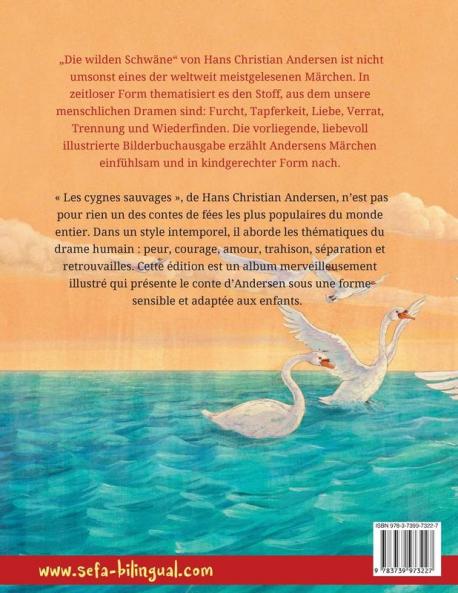 Die wilden Schwäne - Les cygnes sauvages (Deutsch - Französisch)