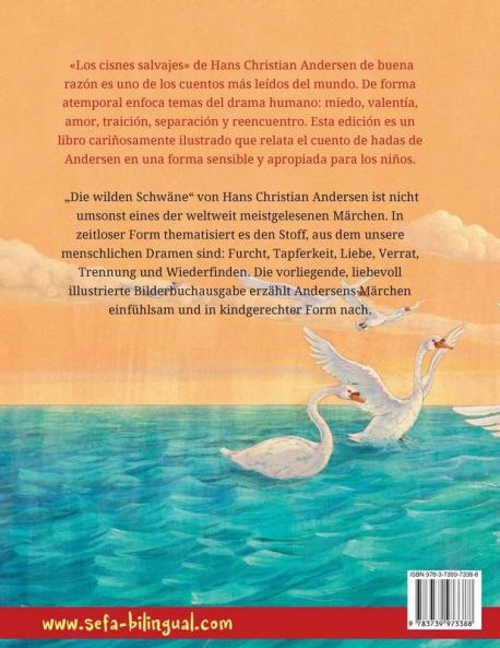 Los cisnes salvajes - Die wilden Schwäne (español - alemán)