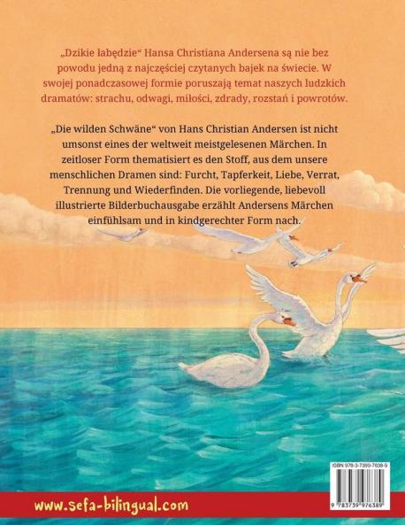 Dzikie łabędzie - Die wilden Schwäne (polski - niemiecki)