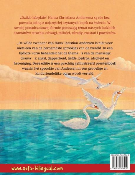Dzikie łabędzie - De wilde zwanen (polski - niderlandzki)