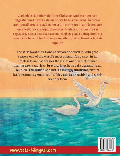 Lebedele sălbatice - The Wild Swans (română - engleză)