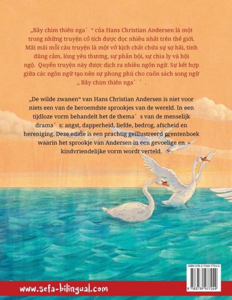 Bầy chim thiên nga - De wilde zwanen (tiếng Việt - t. Hà Lan)