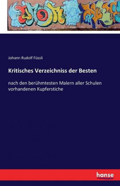 Kritisches Verzeichniss der Besten