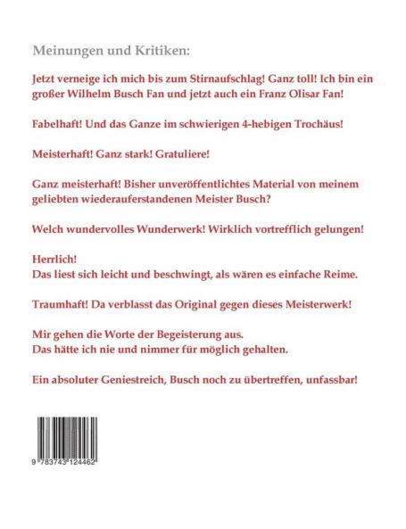 Max und Moritz sind geschüttelt