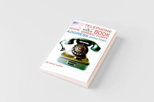 TELEPHONE PHONE BOOK ADDRESS DIRECTORY - Telefon - und Adressbuch