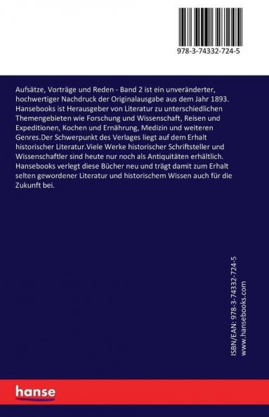 Aufsätze Vorträge und Reden
