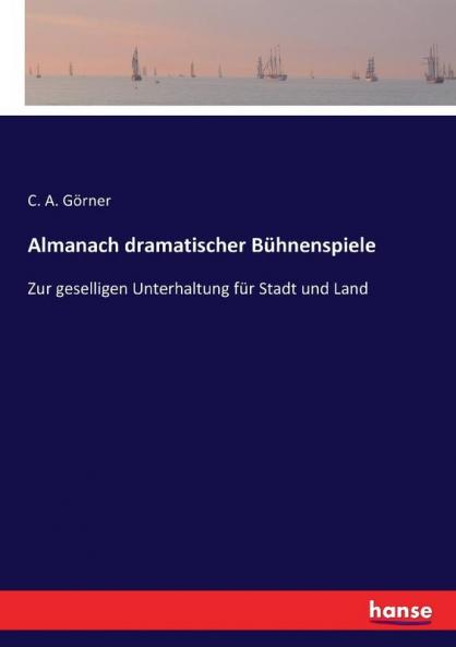 Almanach dramatischer Bühnenspiele
