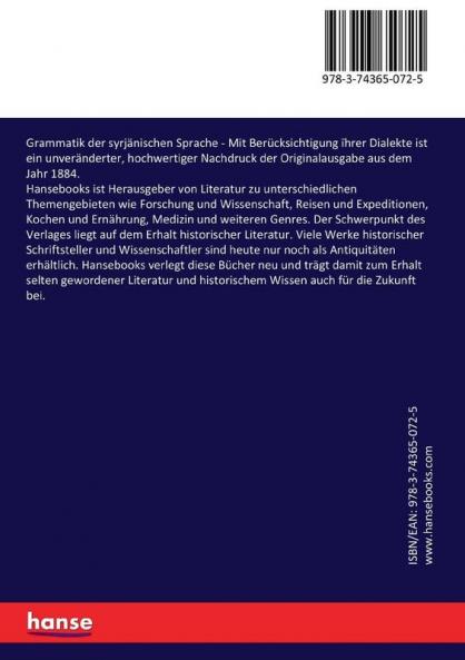 Grammatik der syrjänischen Sprache