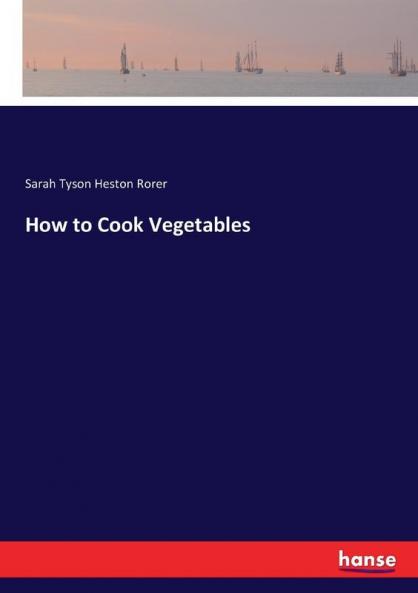 How to Cook Vegetables
