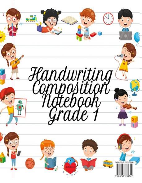 Handwriting Composition Notebook Grade 1