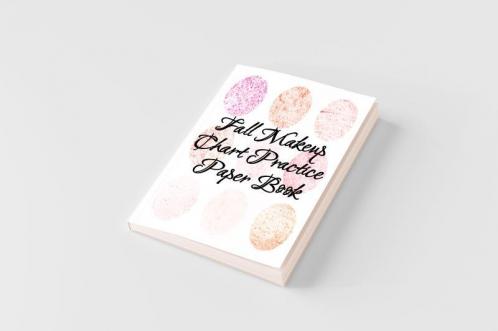 Fall Makeup Chart Practice Paper Book