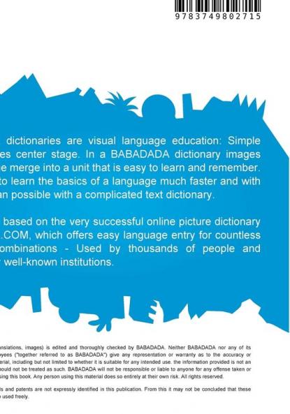 Arabic (in arabic script) - ?eština visual dictionary