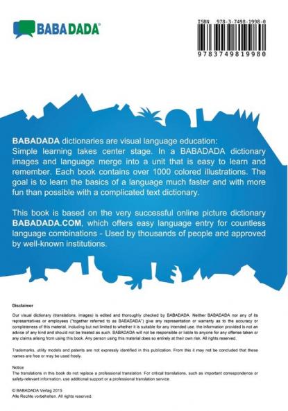 Belarusian (in cyrillic script) - Wikang Tagalog visual dictionary