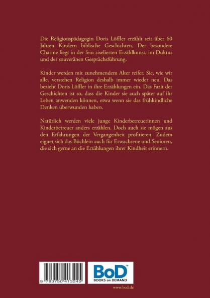 Kinder erfahren Biblische Geschichten