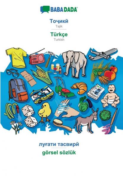 Tajik (in cyrillic script) - Türkçe visual dictionary