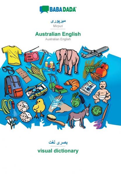 Mirpuri (in arabic script) - Australian English visual dictionary