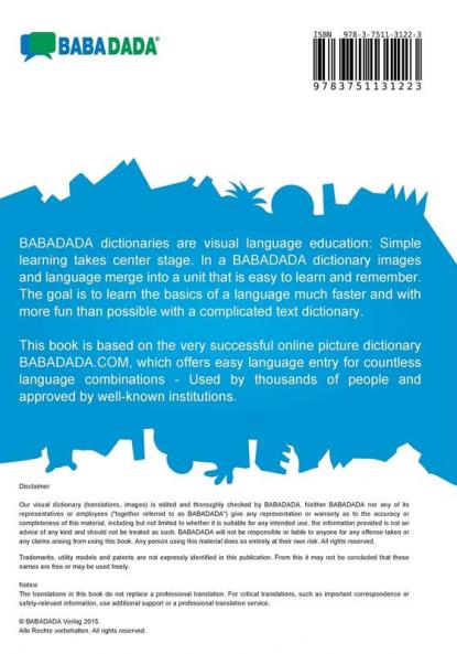 Burmese (in burmese script) - Español de México con articulos visual dictionary