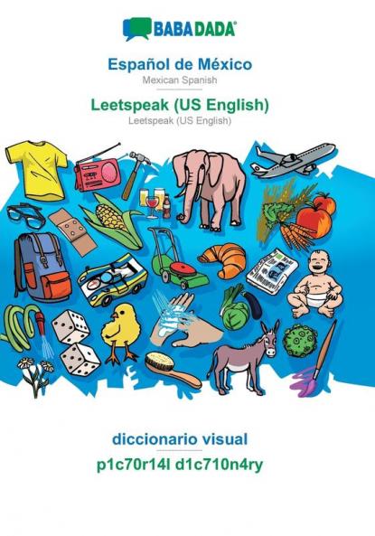 Español de México - Leetspeak (US English) diccionario visual