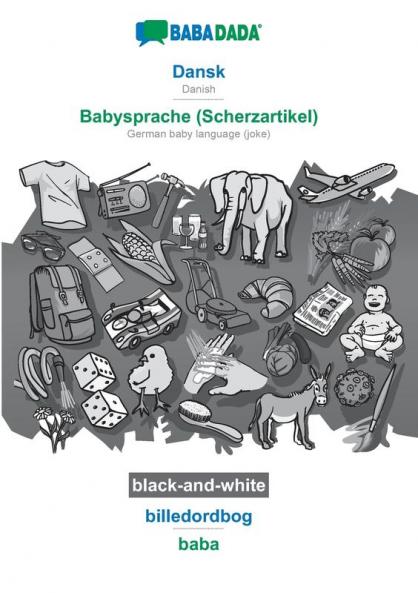 Dansk - Babysprache (Scherzartikel) billedordbog BW