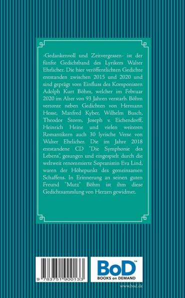 Gedankenvoll und Zeitvergessen