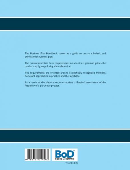 Business Plan Handbook